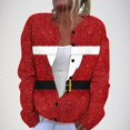 thumbnail image 1 of Puntoco Blusa Estampada De Moda Para Mujer, Blusa De Manga Larga, Sudadera Con Bolsillos Y Capucha, 1 of 5