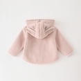 thumbnail image 4 of Vedolay Girls Fall Jackets Girls Sequin Jacket Zipper Lightweight Flight Party Long Sleeve Jacket,Pink 12-18 Months, 4 of 4