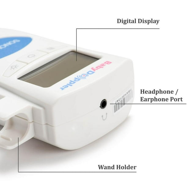 Sinohero EM6 portable Toco cœur fœtal maternel CTG Doppler fœtal Moniteur  de fréquence cardiaque pour bébé pour simple ou pour jumeaux - Chine  Oxymètre de pouls, moniteur de pression artérielle