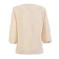 thumbnail image 2 of Blusa George para Mujer, Manga 3/4 Blanco Talla CH, 2 of 4