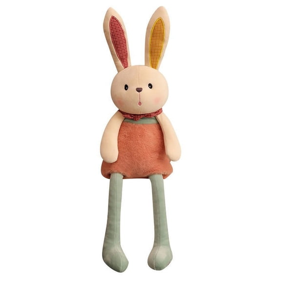 Soft Plush Bunny & Bear Stuffed Toy, Adorable Hug Pillow Doll for Bedroom & Sofa, Cozy Fluffy Plush Animal Decoration, Sweet Holiday Gift for Her, Friends & Couples