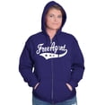 thumbnail image 4 of Free Agent Sports Team Fanatic Club Zip Up Hoodie Men's Women's Brisco Brands 2X, 4 of 5