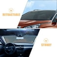 thumbnail image 3 of Niceauty Retractable Windshield Sun Shade Sunshade Metal 1Set Uv Protection, 3 of 8