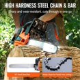 thumbnail image 3 of 52CC 18" Gasoline Chainsaw Gas Powered Wood Cutting Engine Gas Chain Saw, 3 of 7
