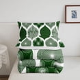 thumbnail image 5 of Homewise Bohemian Abstract Geometric Full Size Comforter Sets,Dark Green Lines Bedding Comforter Set,Reversible,3 Pieces,1 Comforter and 2 Pillowcases, 5 of 7