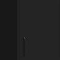 thumbnail image 5 of vidaXL Armoire de Rangement Noire 42,5x35x101,5 cm Acier, 5 of 5