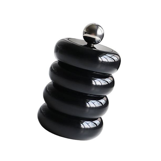 Contenedor de hisopos de algodón NikouMX soporte Qtip dispensador con tapa