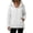 01-White, variant on Atogsazn Women's Zip Up Windbreaker Jacket Casual Long Sleeve Hooded Jacket Lightweight Tops Coat with Pocket White XXL Fashion