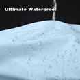 thumbnail image 5 of Bathway Fabric Shower Curtain Liner, Baby Blue, Waterproof, Lightweight, Machine Washable, 70 x 72 Inches, 5 of 8