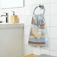 thumbnail image 3 of Yayeee 100% Cotton Hand Towels for Bathroom 16" x 28" Soft Absorbent Kitchen Towel, Winter Mountain, 3 of 7