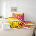 thumbnail image 6 of Homewish Softball Sport 7-Piece Bedding Comforter Set,Ball Game King Bedding Sets,Pink Yellow Bed Sheets For Boys Kids,Ultra Soft Home Decor Reversible, 6 of 8