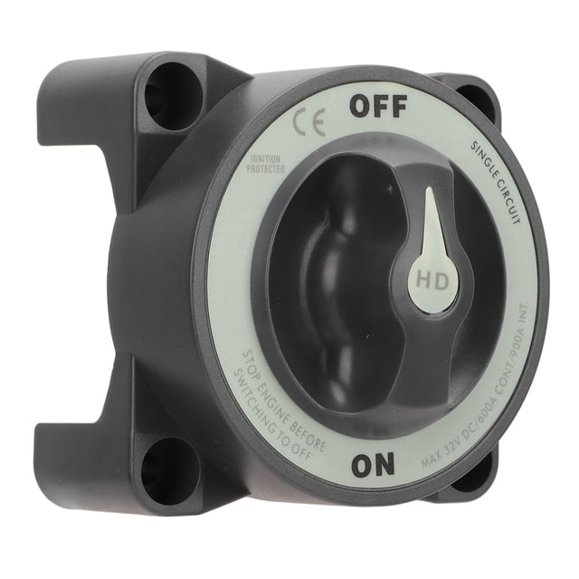 Battery On Off Switch,600A Master Battery Power Heavy Duty Battery Isolator Battery Switch Exceptional Value