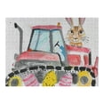 thumbnail image 5 of WYYP Bunny Eggs Tractor Wooden Jigsaw Puzzle Challenging Difficult Wood Puzzles for Adults Gift for Family Friends 500 PCS, 5 of 6