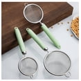 thumbnail image 5 of 3PC Fine Mesh Strainer with Hook, Stainless Steel Fine Mesh Oil Strainer Skimmer with Handle, Food Strainer, Kitchen Gadget Baking Tools, 5 of 5