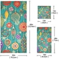 thumbnail image 3 of Dreamtimes 3 PCS Towel Christmas Decorations Pattern Cotton Bath Towel Set (1 Bath Towel, 1 Hand Towel, 1 Washcloth) for Bathroom, Super Soft and Quick Dry Towels, 3 of 7