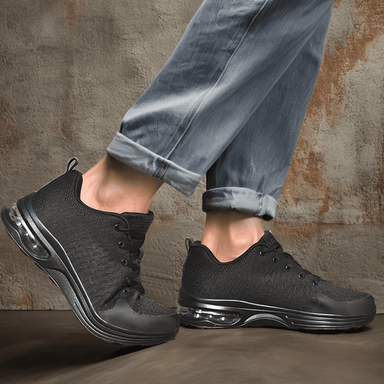 Fidabo Steel Toe Shoes for Men and Women Comfortable Lightweight