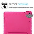 thumbnail image 4 of HDE iPad 2017 9.7-inch Bumper Case for Kids Shockproof Hard Cover Handle Stand with Built in Screen Protector for 5th Generation Apple iPad 9.7 inch (March 2017 Release) - Hot Pink, 4 of 7