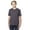 Graphite, variant on Apparel 600A Youth Ultimate CVC T-Shirt-Navy-XL