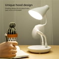thumbnail image 4 of Lámpara Led De Escritorio Recargable Ahorro De Energía Lectura Libro Luz Cuidado De Los Ojos 3 Modos De Color Regulable Con Cuello De Cisne Flexible De 360 ​​Grados Moyic HA020001-00, 4 of 7