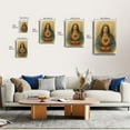 thumbnail image 6 of Immaculate Heart of Mary Watercolor Poster Wrapped Wooden Frame Wall Decor,,Canvas Wall Art for Living Room,Bedroom,Office,Ready to Hang, 6 of 6