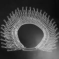 thumbnail image 2 of Cadena de cuerpo de de imitación, cadena de cintura plateada brillante nocturno, niñas, mujeres Estilo ovalado Sunnimix Cadenas para el cuerpo con borlas, 2 of 8