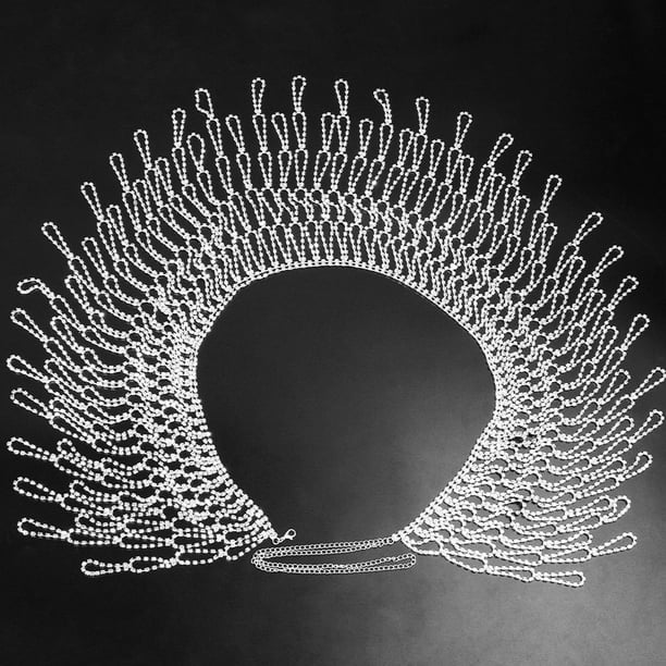 Cadena de cuerpo de imitación Hugo Moda elegante para chicas de fiesta Estilo ovalado
