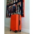 thumbnail image 6 of InUSA Royal 3-Piece Hardside Luggage Sets with Spinner Wheels, Handle, and Trolley, (20"/24"/28"), Orange, 6 of 11