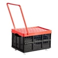 thumbnail image 2 of Contenedor de almacenamiento multifuncional Organizador Hogar Comida Bebida Garaje Plegable Plegable Camping Caja Cajas para jardín al negro con rueda Soledad Cajas de campamento al aire libre, 2 of 10