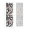 thumbnail image 2 of Lsque Colorful Flying Butterflies Printed Cooling Towel (40"x 12"), Ice Towel, Microfiber, Soft Breathable Chilly Towel for Yoga, Sport, Gym, Workout, Fitness, Running, 2 of 9