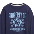 thumbnail image 3 of Marvel Iron Man - Property Of Stark Industries - Toddler And Youth Long Sleeve Graphic T-Shirt, 3 of 5