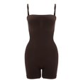 thumbnail image 3 of (clearance Sale)MSJUHEG Jumpsuits for Women Shapewear Tummy Control Shapewear Strapless Shortie Bodysuit for Women Body Shaper with Removable Straps Shapewear Bodysuit Brown L, 3 of 8