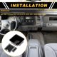 thumbnail image 2 of Bandejas organizadoras del consola central Unique Bargains para VW T-Cross SUV 2018-2024, caja de almacenamiento de bandeja insertada en el reposabrazos, plástico blanco, 2 of 6