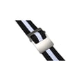 thumbnail image 3 of Cinturón Unisexo De Lona Con Hebilla Deslizante De Metal Negro - Hebilla Plana (Rayas) Una Talla, 3 of 5