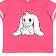 thumbnail image 4 of Inktastic Adorable Easter Bunny Boys or Girls Toddler T-Shirt, 4 of 5