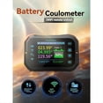 thumbnail image 2 of WiFi Coulomb Meter RV Battery Monitor Battery Capacity Indicator Tester Power Volt-Ammeter for All Batteries 0-600A, 2 of 7