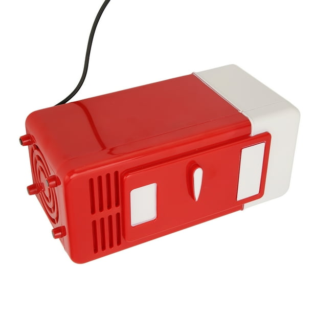 Mini refrigerador USB para refrigerador, Latas de Bebidas, refrigerador, Calentador, Refrigerador para informático Portátil, Dormitorio, Refrigerador frío Portátil para
