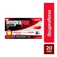 thumbnail image 1 of Analgésico Temprafen Ibuprofeno 400mg caja 20 cápsulas líquidas, 1 of 4