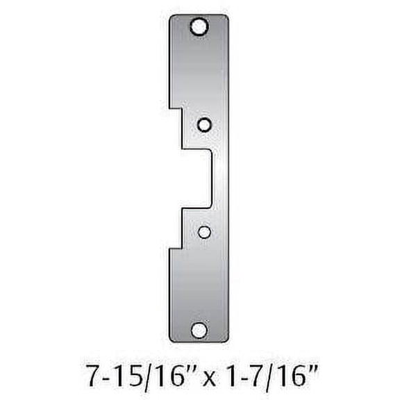 HES 502630 Faceplate for 5000 Series, Satin Stainless Steel