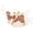 Golden, Pink, variant on MIALLO Romantic Floral Hair Side Comb for Wedding Prom - Hand-wired Rhinestone & Pearl Hair Accessory