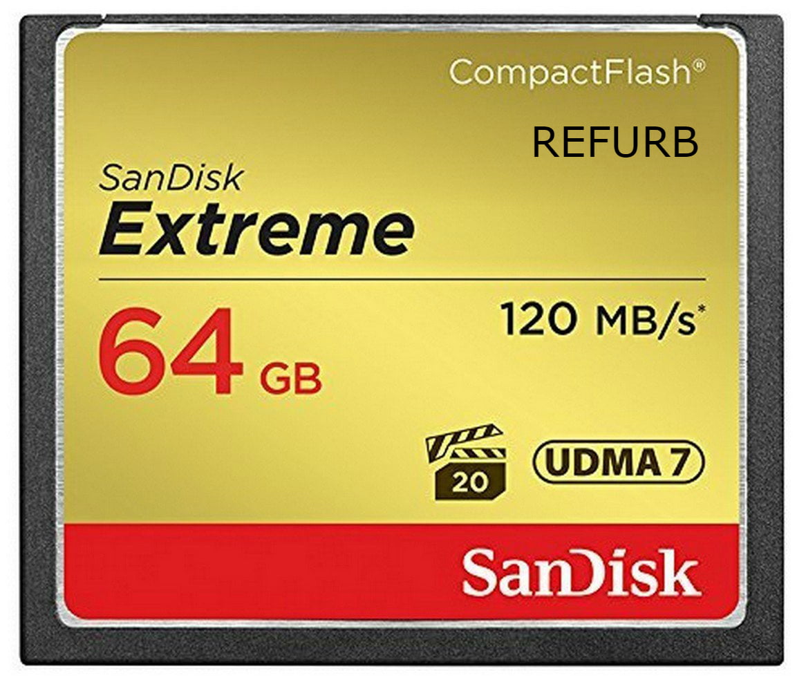 SanDisk 64 MB tarjeta CompactFlash sdcfb - 64-A10