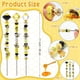 thumbnail image 4 of Atrapasueños de Luz de Abeja, Estacas Decorativas para Jardín, Hada de , Decoración con Cuentas DIY con Colgante, Suministros de Jardín A, 4 of 5