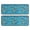 Excavator and Road Barrier Blue, variant on Excavator and No Entry Sign Blue Anti Fatigue Kitchen Rugs Set Of 2, Non Slip Washable Decorative Floor Mats for Sink Laundry and Home Use, 17"x47"