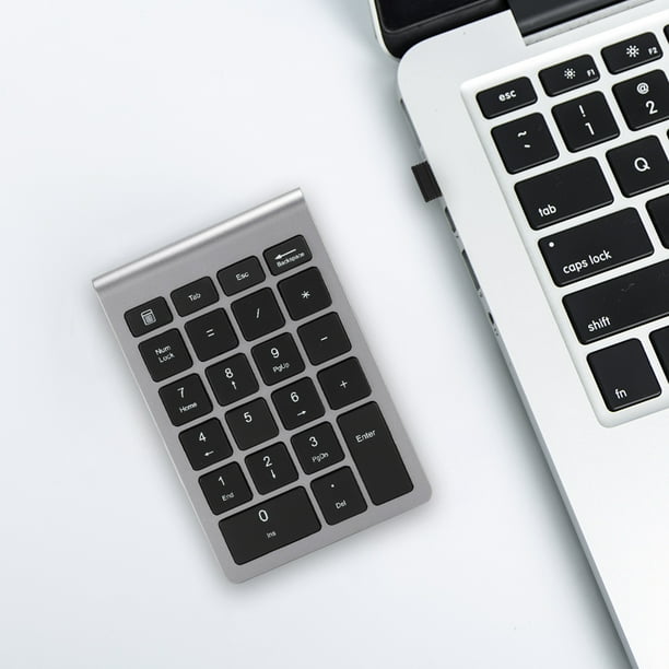 Teclado Inalámbrico RF304 Teclado Numérico de 22 Teclas USB 24G Mini Teclado Inalámbrico con Receptor ANGGREK Otros