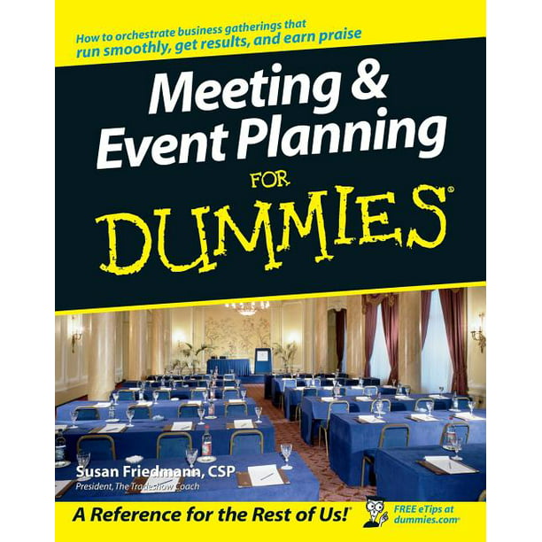 For Dummies Meeting & Event Planning for Dummies (Paperback)