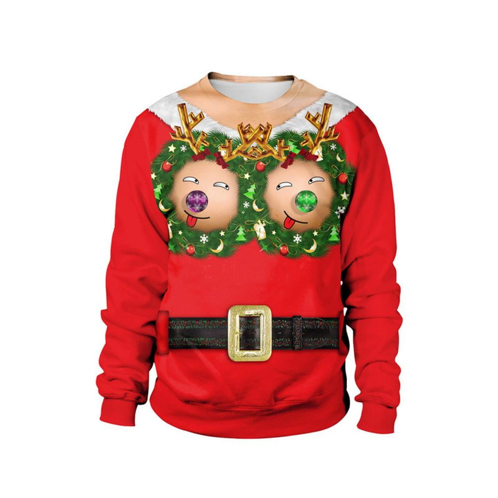 IMSHIE Ugly Christmas Sweater Men, His And Hers Christmas Sweaters, Ugly Sweaters For Women