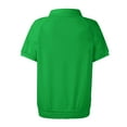 thumbnail image 5 of DENGDENG Womens Polo Shirts Plus Size Short Sleeve Lightweight Collared Golf Shirts Button Lapel Business Wicking Tops Casual Tunics Blouses Green 3XL, 5 of 5