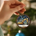 thumbnail image 4 of Customized Excavator Christmas Ornament 2025, Excavator Stained Glass Style Ornament, Custom Excavator Name Ornament, Gifts for Excavator Lovers, Construction Truck Ornament, Excavator Ornament Xmas, 4 of 7