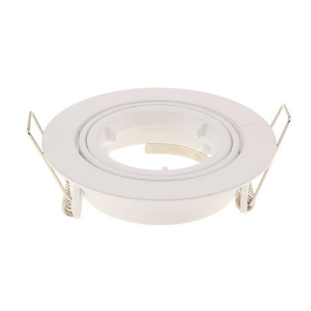 

MR16/GU10 Light Bracket Holder Reccessed Lighting Baffle Type 50W White