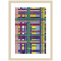 Amanti Art Scaffold in Color I Wood Framed Wall Art Print