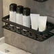 thumbnail image 4 of Caja de almacenamiento para ducha de aleación de aluminio | Organizador de baño montado en pared | Estante adhesivo fuerte sin taladro | Fácil instalación | 11.8x5.1x2 pulgadas | Uso en cocina, 4 of 6